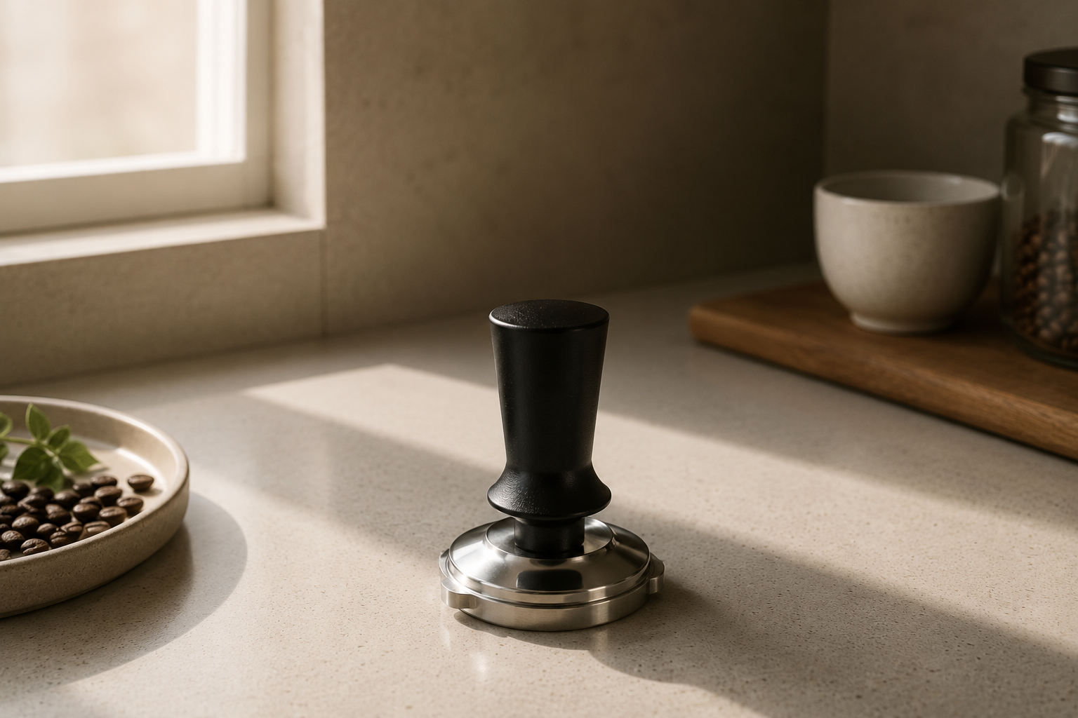 Tamper Espresso — Chrome Series | Matte