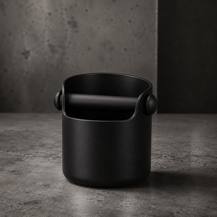 Coffee Knock Box — Chrome Series | Matte